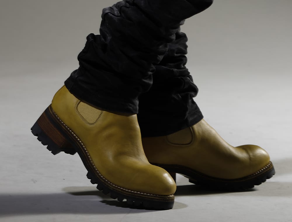 GUIDI 2023SS Popular three-dimensional slim denim, which has been developed as standard item - PL06V-CO81T(Side Goa Ankle Boots Vibram Sole-Horse Full Grain Leather-CO81T) - 3-008