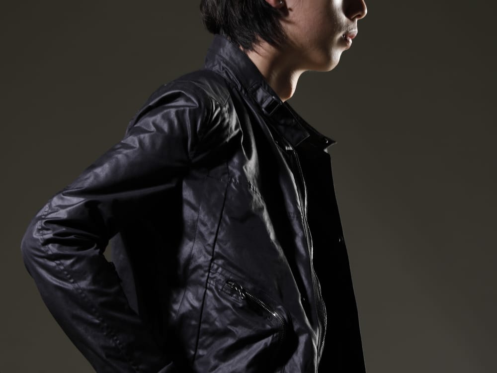 JULIUS 2023SS A cotton polyester fabric with a dull luster - 797BLM7(Cargo Blouson Polyester Cotton Cloth) - 2-005