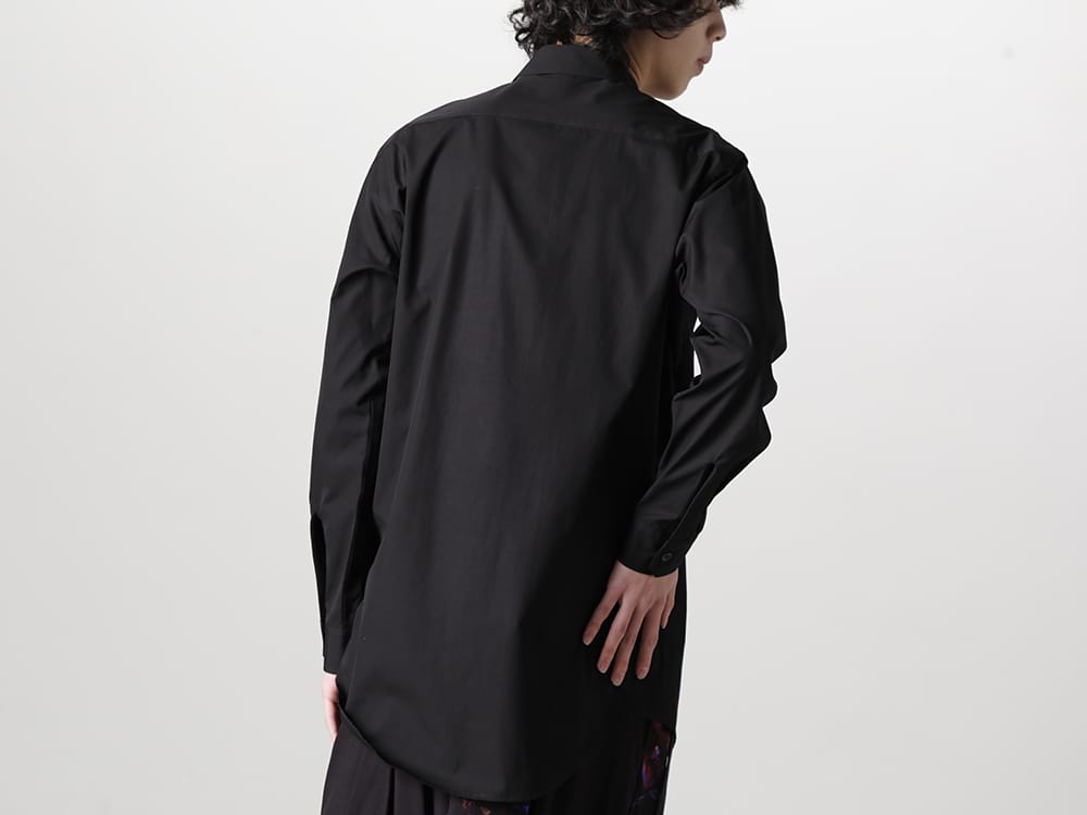 グラウンドワイ 2023SS - Ground Y(グラウンドワイ) 2023SSコレクション デリバリー第二弾が到着！只今より店頭・通販共に販売開始！ - GA-B25-001-Black(100/2 コットンブロード ナポレオンシャツ Black) GA-B25-001-White(100/2 コットンブロード ナポレオンシャツ ホワイト) GI-T10-040(左肩開き バルーンTシャツ) GI-P01-213(プレスフラワー レーヨン フロントフレアパンツ) - 1-001