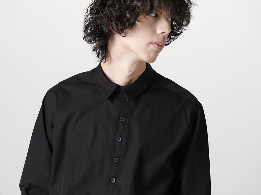 グラウンドワイ 2023SS - Ground Y(グラウンドワイ) 2023SSコレクション デリバリー第二弾が到着！只今より店頭・通販共に販売開始！ - GA-B25-001-Black(100/2 コットンブロード ナポレオンシャツ Black) GA-B25-001-White(100/2 コットンブロード ナポレオンシャツ ホワイト) GI-T10-040(左肩開き バルーンTシャツ) GI-P01-213(プレスフラワー レーヨン フロントフレアパンツ) - 1-001