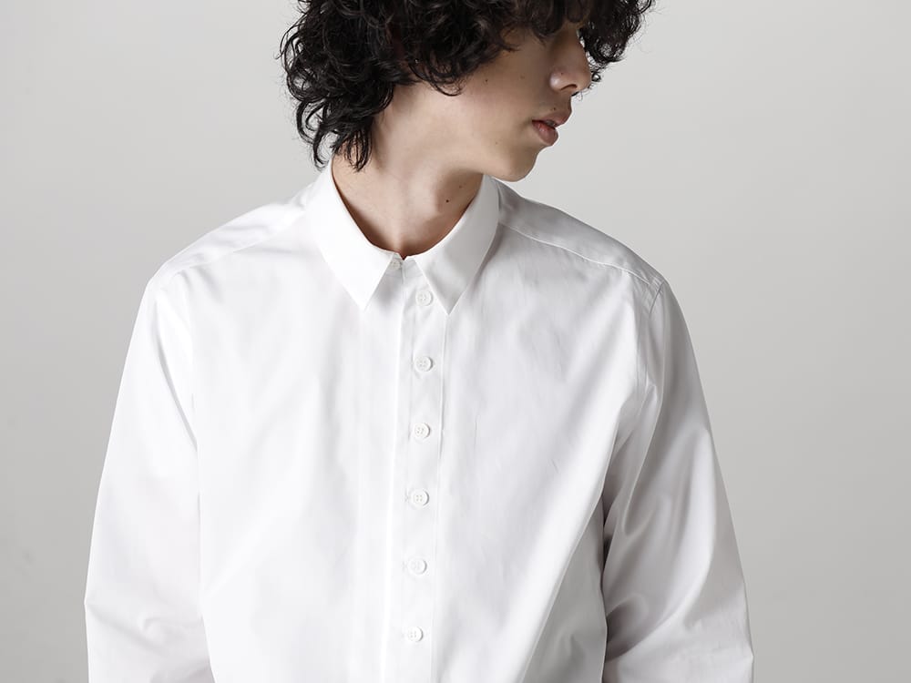 グラウンドワイ 2023SS - Ground Y(グラウンドワイ) 2023SSコレクション デリバリー第二弾が到着！只今より店頭・通販共に販売開始！ - GA-B25-001-Black(100/2 コットンブロード ナポレオンシャツ Black) GA-B25-001-White(100/2 コットンブロード ナポレオンシャツ ホワイト) GI-T10-040(左肩開き バルーンTシャツ) GI-P01-213(プレスフラワー レーヨン フロントフレアパンツ) - 1-001