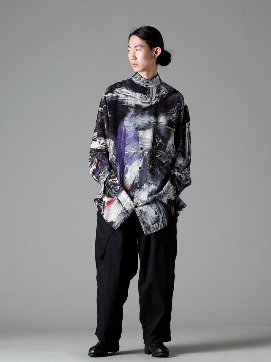 Yohji Yamamoto 23SS：Print Shirt Style - FASCINATE BLOG