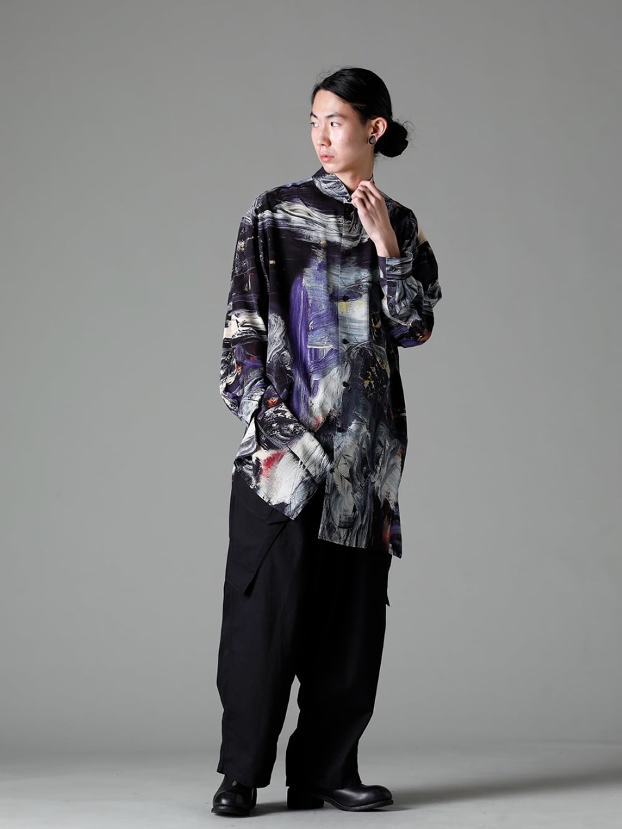 Yohji Yamamoto 23SS：Print Shirt Style - FASCINATE BLOG