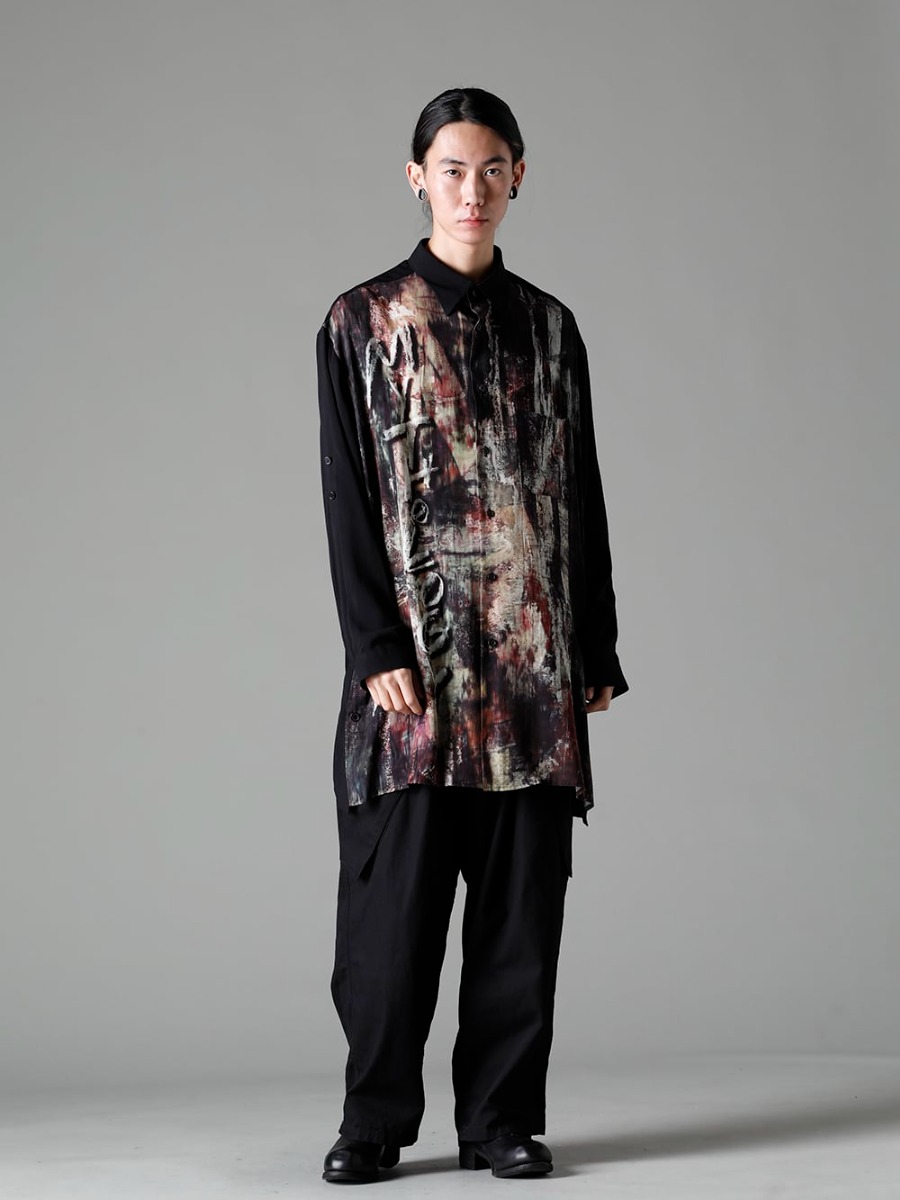 Yohji Yamamoto 23SS：Print Shirt Style - FASCINATE BLOG