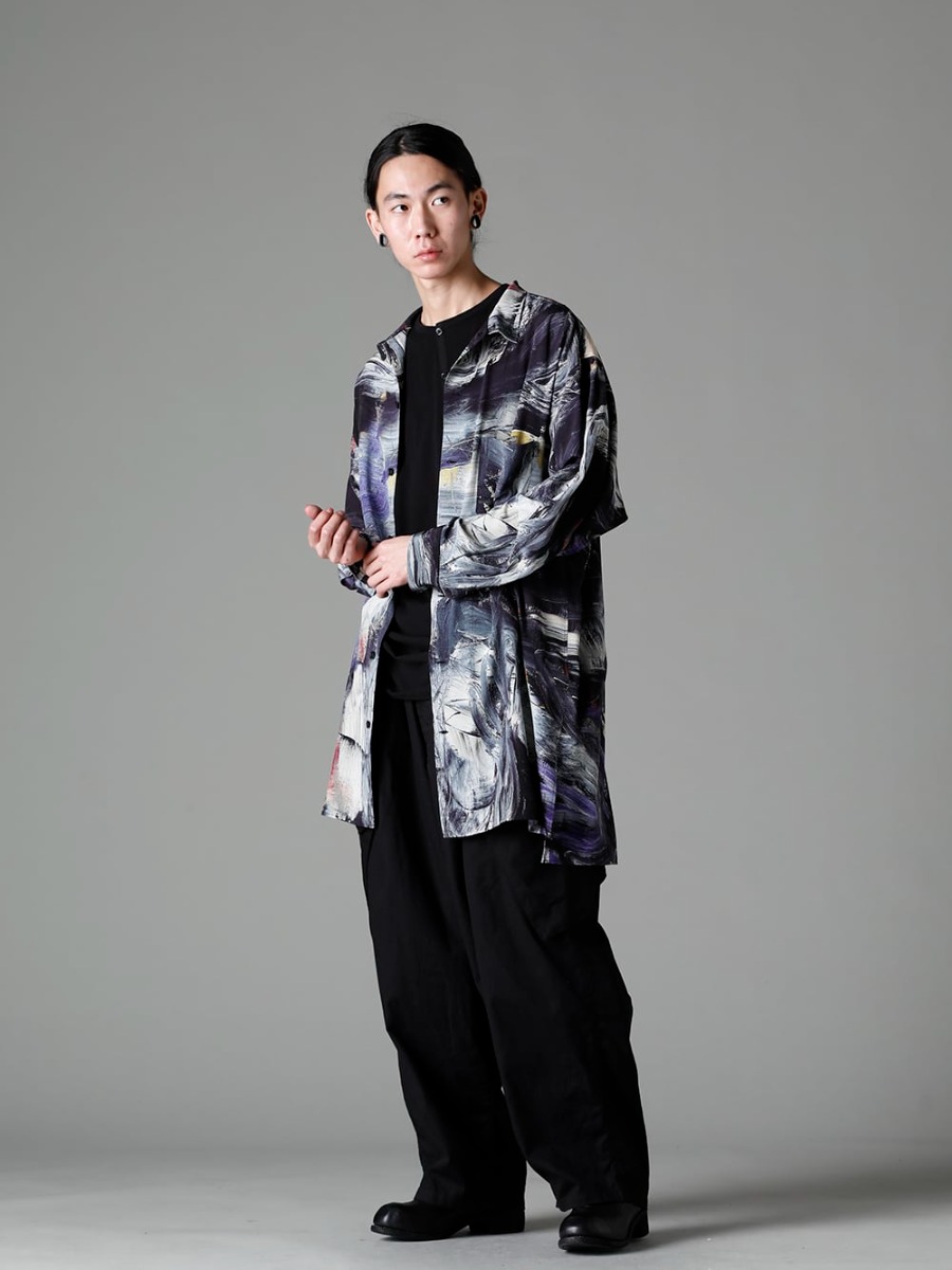 Yohji Yamamoto 23SS：Print Shirt Style - FASCINATE BLOG