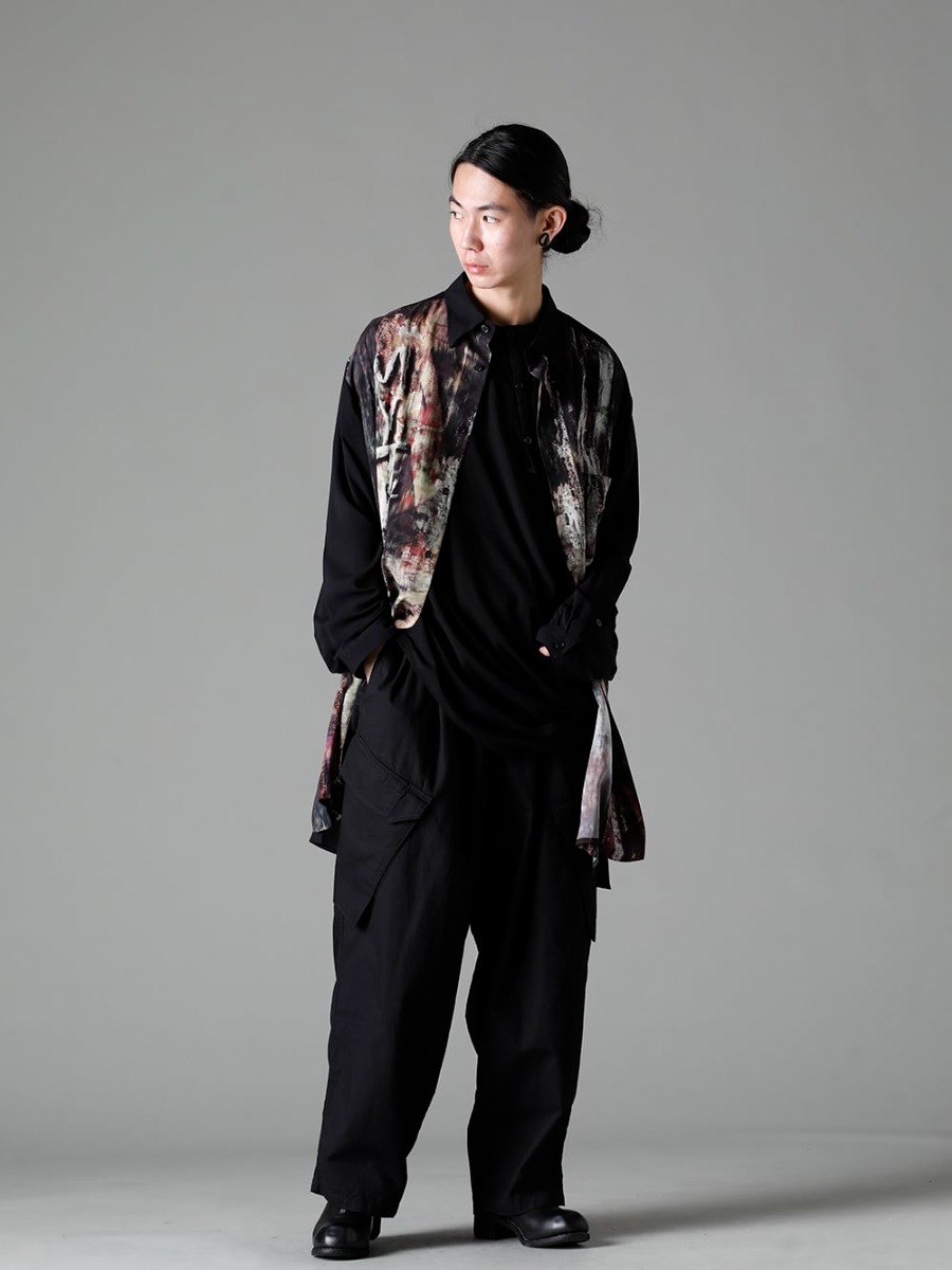 Yohji Yamamoto 23SS：Print Shirt Style - FASCINATE BLOG