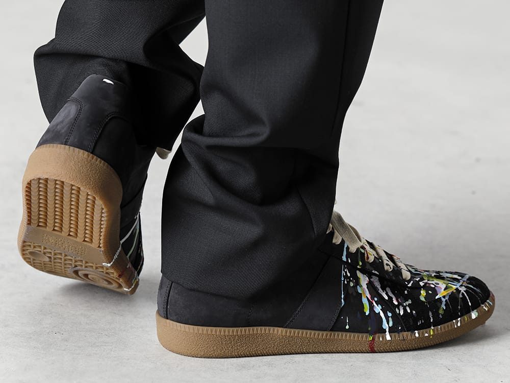 Maison Margiela 23SS Drawstring pants from Maison Margiela go with any top! - S57WS0240-Replica Painter Black - S50KA0530-Drawstring Pants 3-005