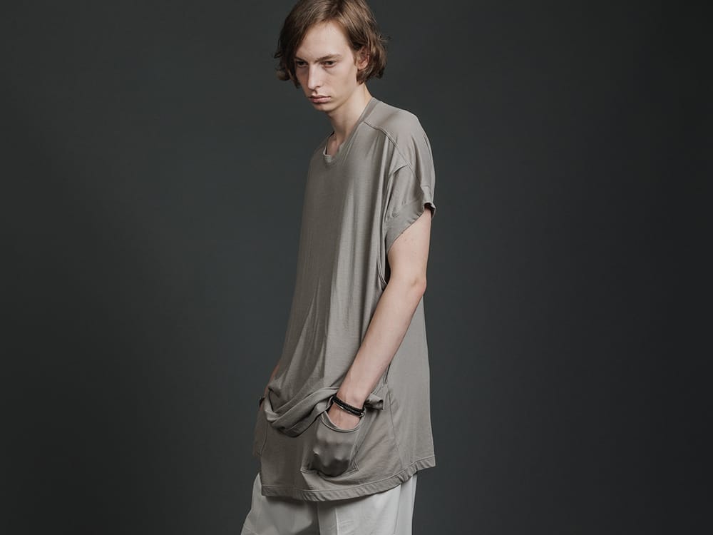 The Viridi-anne - ザ ヴィリジアン 2023SS ダブルレイヤード半袖Tシャツ 5-003