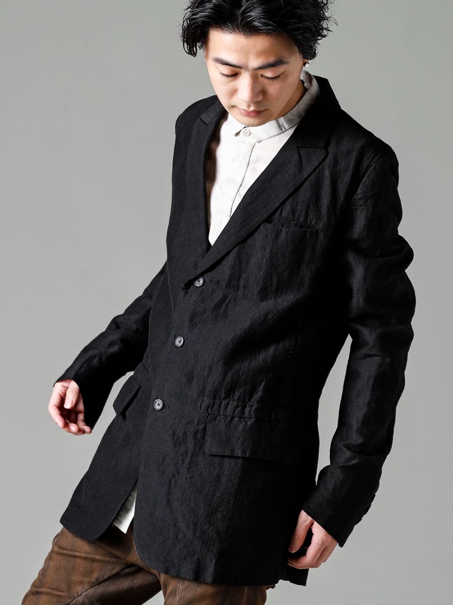 masnada(マスナダ) 23SS(春夏) M3041 リラックスジャケット M3059 テープスリムシャツ 2-002