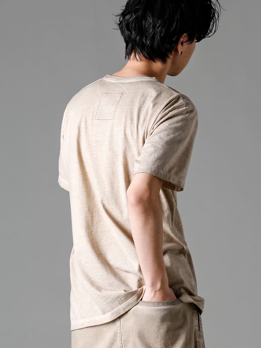 UMA WANG(ユマ ワン) 23SS(春夏) UM1552-Tan ジョセフ トップ タン UM1552-Army Green ジョセフ トップ アーミーグリーン 5-002