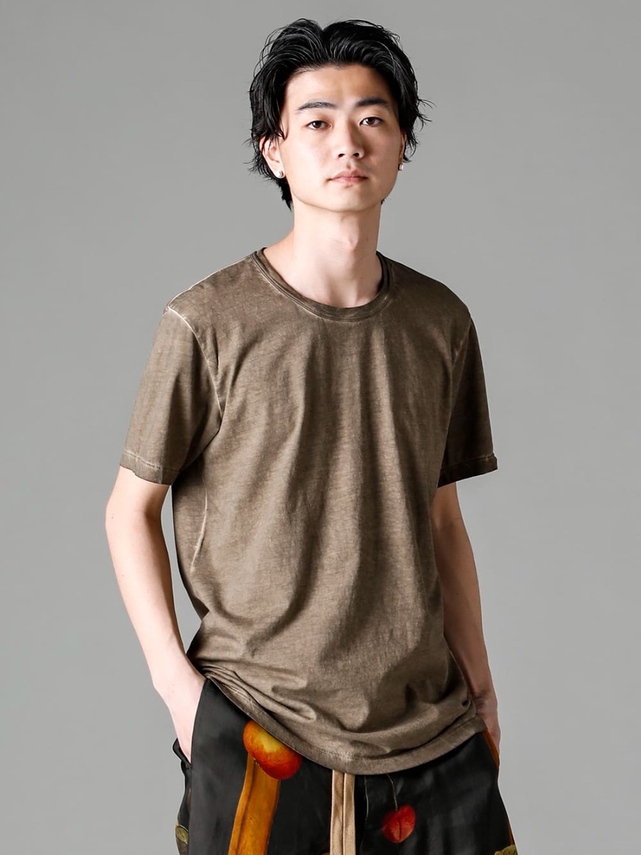 UMA WANG(ユマ ワン) 23SS(春夏) UM1552-Tan ジョセフ トップ タン UM1552-Army Green ジョセフ トップ アーミーグリーン 5-003