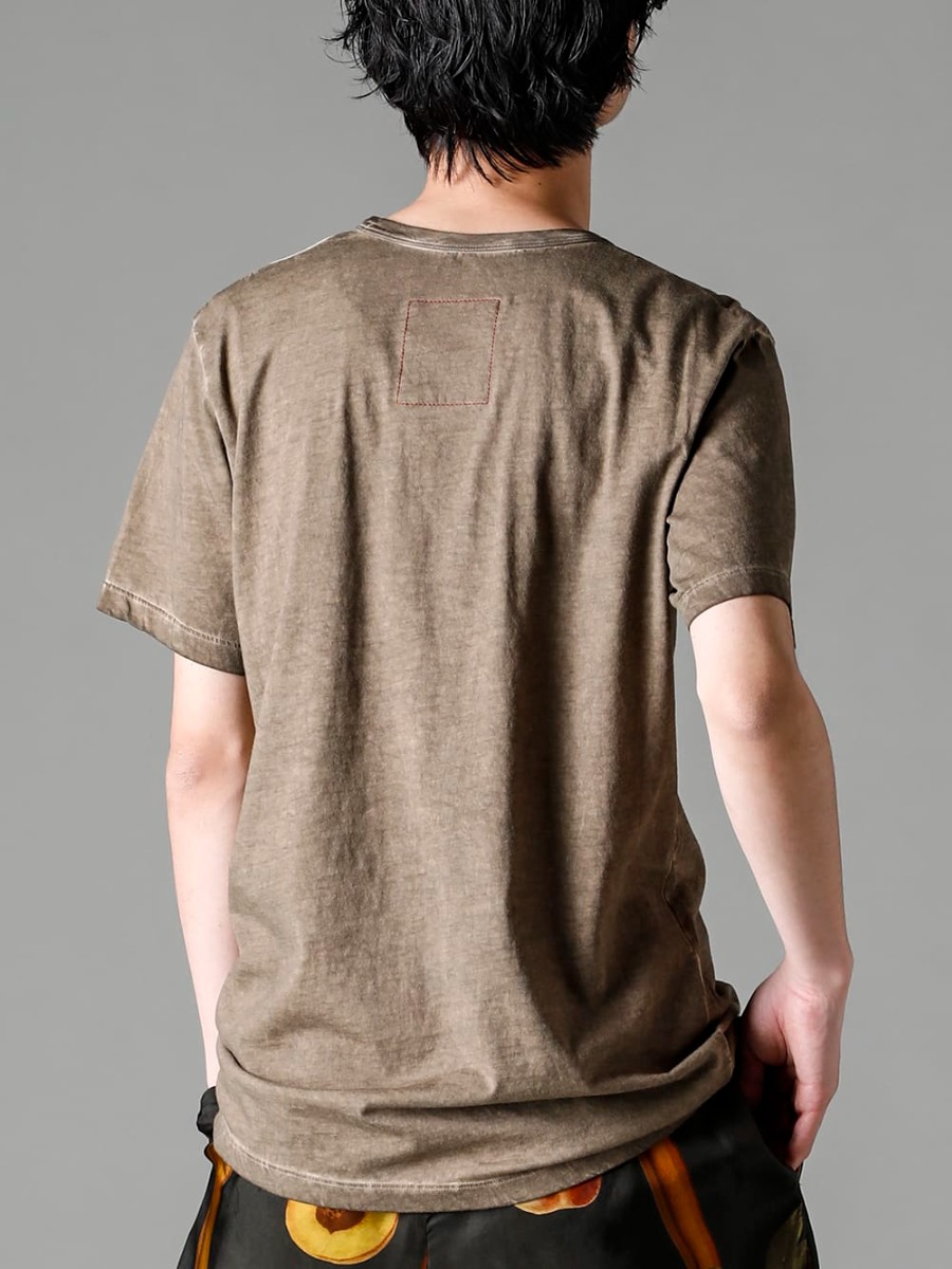 UMA WANG(ユマ ワン) 23SS(春夏) UM1552-Tan ジョセフ トップ タン UM1552-Army Green ジョセフ トップ アーミーグリーン 5-004