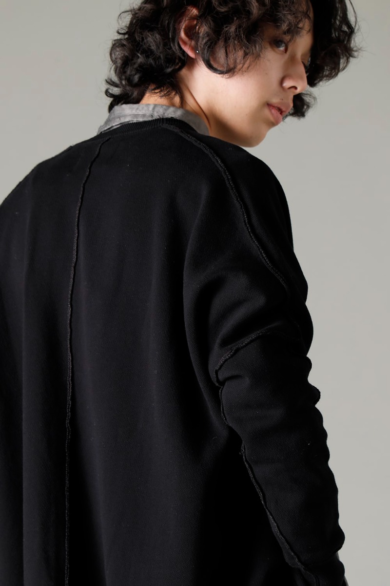 DEVOA 23SS a capable item that has the characteristics desired for spring / summer items from various aspects  - KTS-CMH-Black Cardigan Cotton Black SHN-MSLR Shirt Modal/silk 2-005