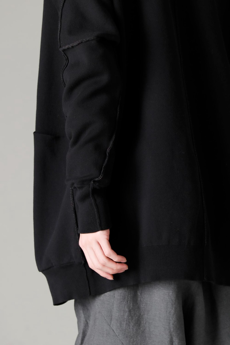 DEVOA 23SS a capable item that has the characteristics desired for spring / summer items from various aspects  - KTS-CMH-Black Cardigan Cotton Black SHN-MSLR Shirt Modal/silk 2-006