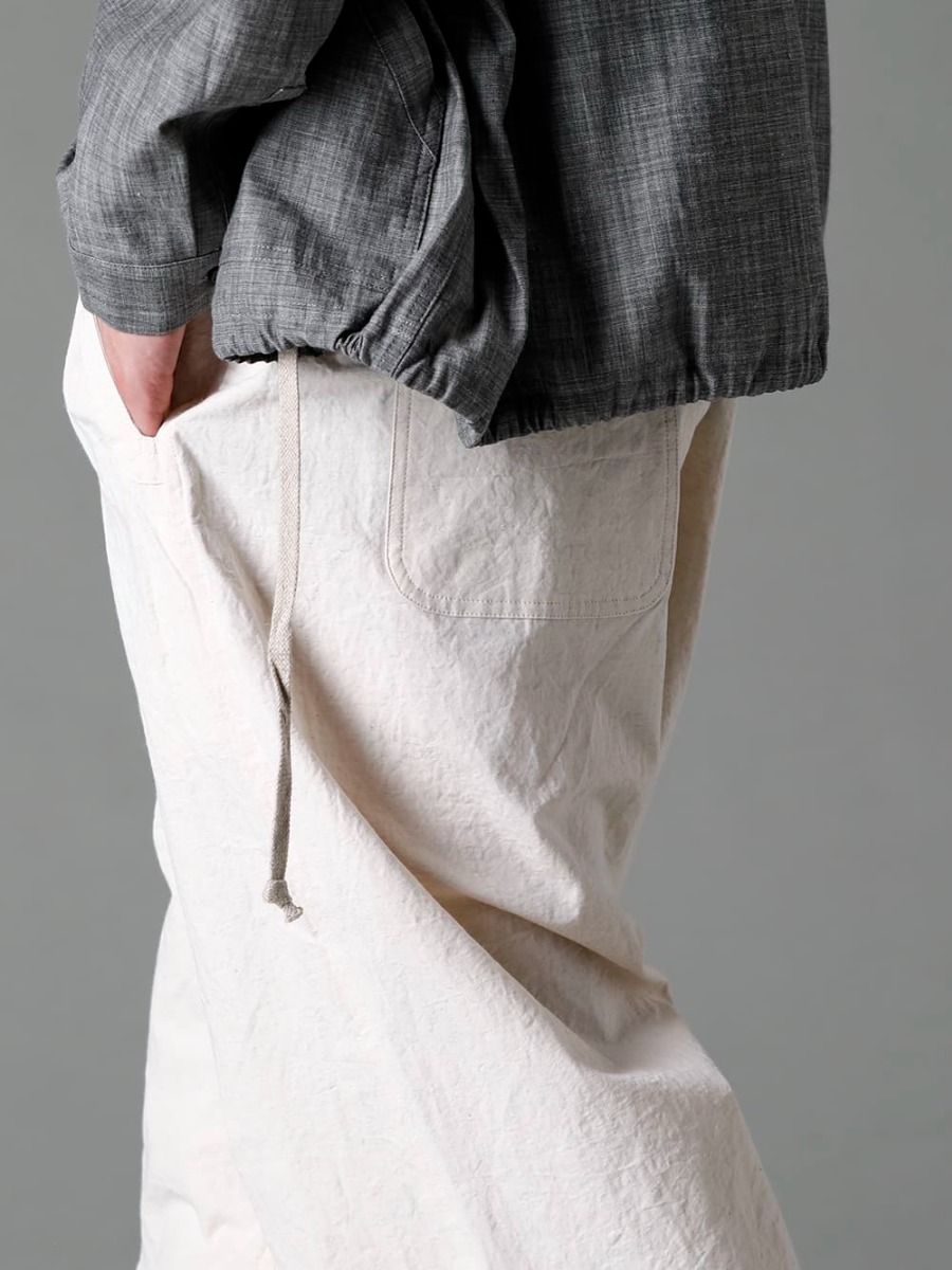 O PROJECT 23SS 見出し3 -  O15JS1-KINARI jumpsuit Kinari Fine Canvas  S57WS0465 feather Light  3-003