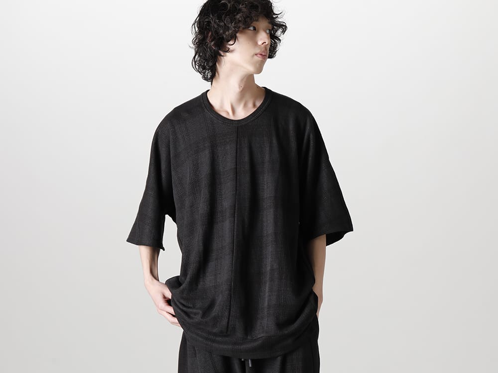 ヌード マサヒコマルヤマ 2023SS - nude:masahiko maruyama (ヌード マサヒコマルヤマ) 2023SSコレクションが入荷！只今より店頭・通販共に販売開始！ - NU-1687(オーバーサイズ ショートスリーブTシャツ) - 1-001