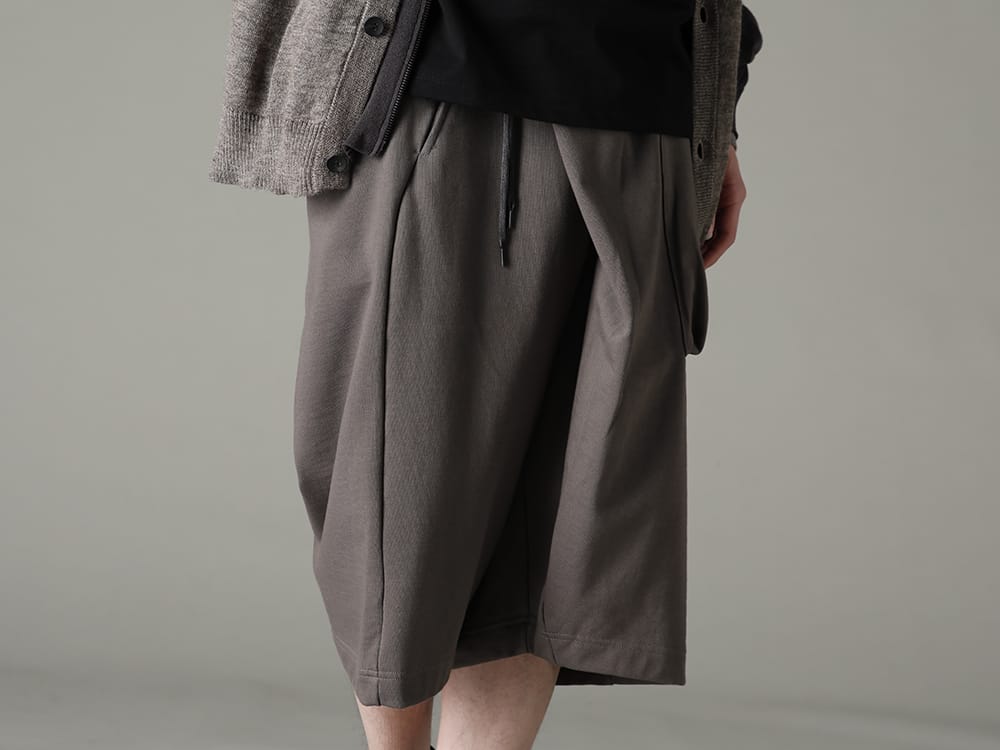 The Viridi-anne 2023SS A casual item that is easy to wear but gives a fashionable look. - VI-3592-04-Dark-Grey(Sweat Wrap Pants Dark Grey) - 3-004