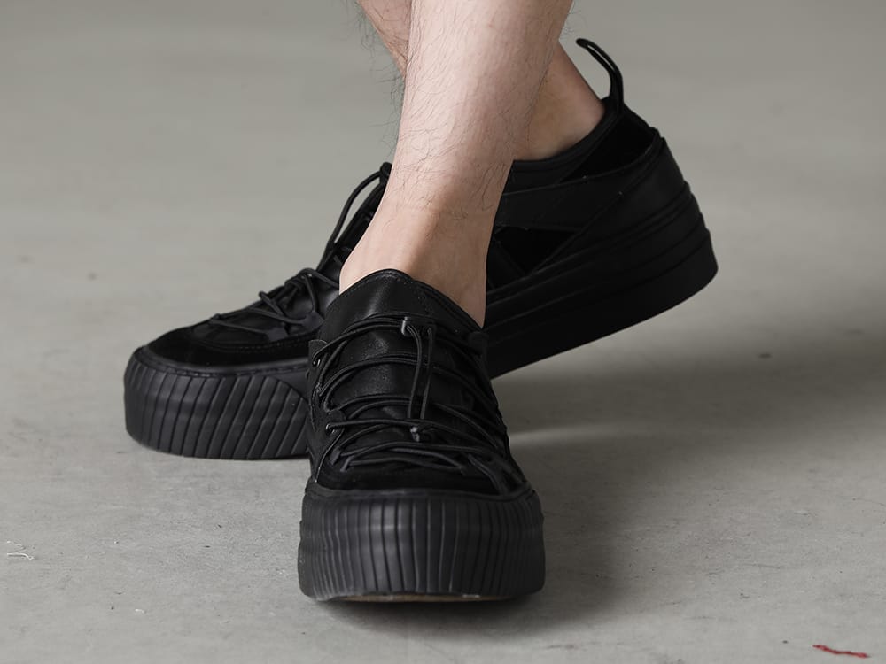 The Viridi-anne 2023SS A casual item that is easy to wear but gives a fashionable look. - VI-3555-09-Black(Sneakers Black) - 3-008