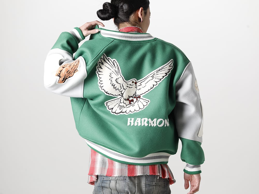 SAINT MICHAEL 2023SS - ©️SAINT M×××××× has released its fourth item drop from the 2023SS collection! Now available in stores and online at the same time! - SM-S23-0000-090(SHERMER ACADEMY × ©SAINT M×××××× Varsity Jacket) - 1-003