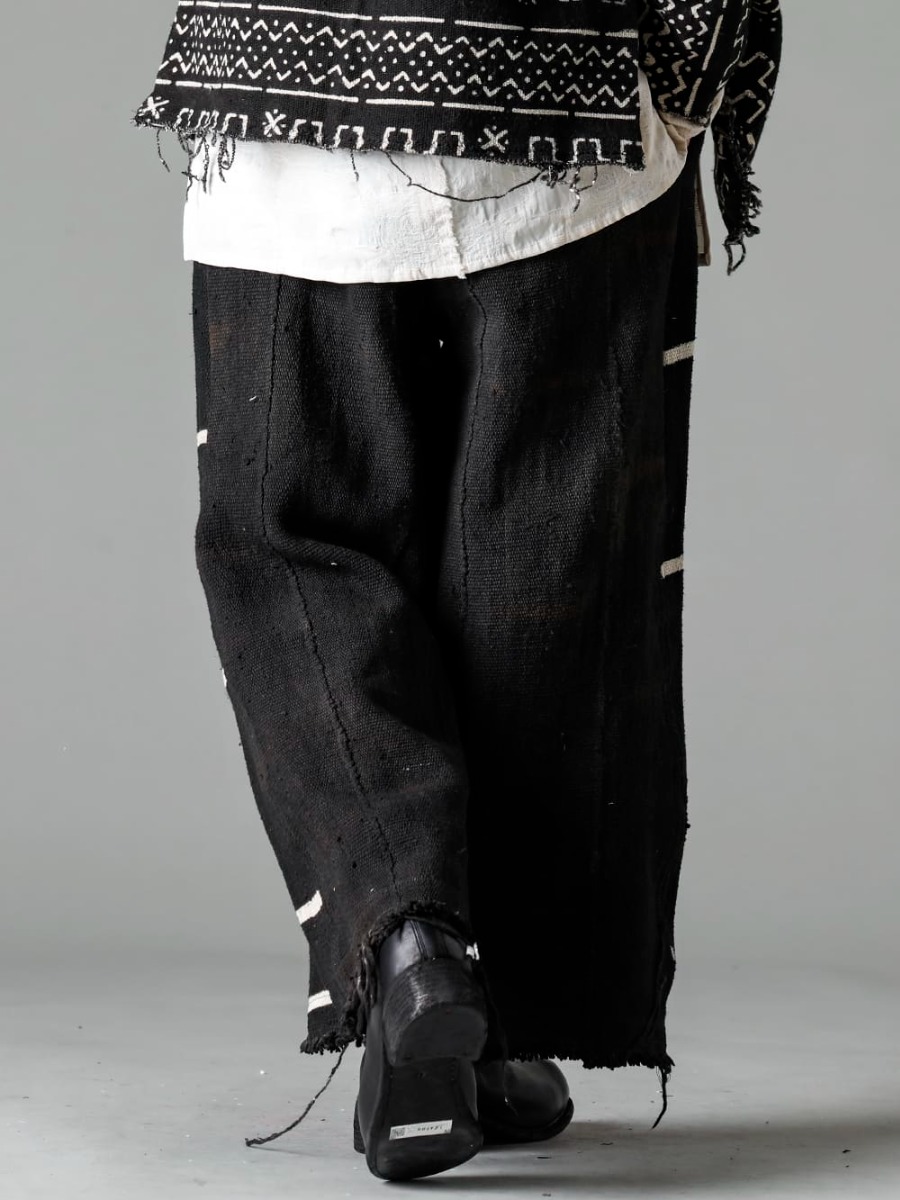 OLUBIYI THOMAS 23SS セットアップのボトムス - 2507.94-2 Wide leg drawstring trousers #2 Classic Derby Shoes Lace-up Double Sole - Horse Full Grain - 792Z 3-002