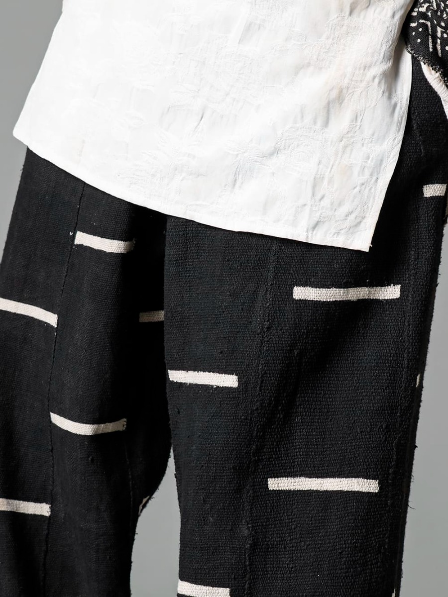 OLUBIYI THOMAS 23SS セットアップのボトムス - 2507.94-2 Wide leg drawstring trousers #2 Classic Derby Shoes Lace-up Double Sole - Horse Full Grain - 792Z 3-003