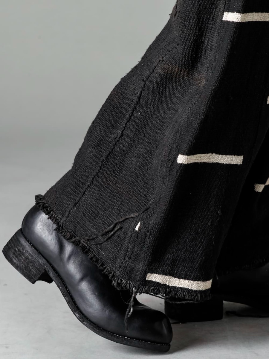 OLUBIYI THOMAS 23SS セットアップのボトムス - 2507.94-2 Wide leg drawstring trousers #2 Classic Derby Shoes Lace-up Double Sole - Horse Full Grain - 792Z 3-005