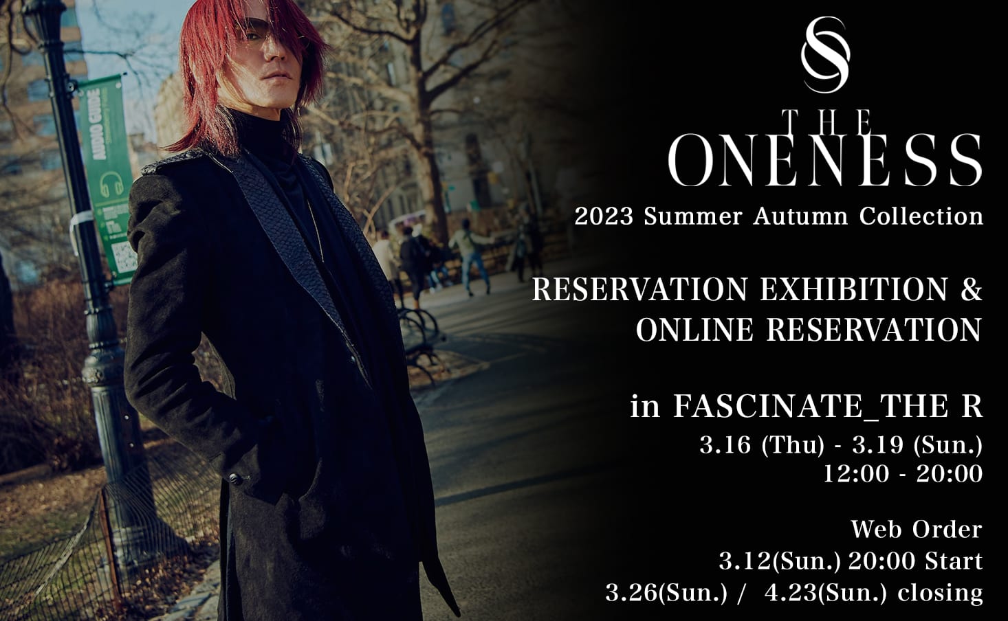 THE ONENESS 23SA (Summer and Autumn) collection order event! - 1-001