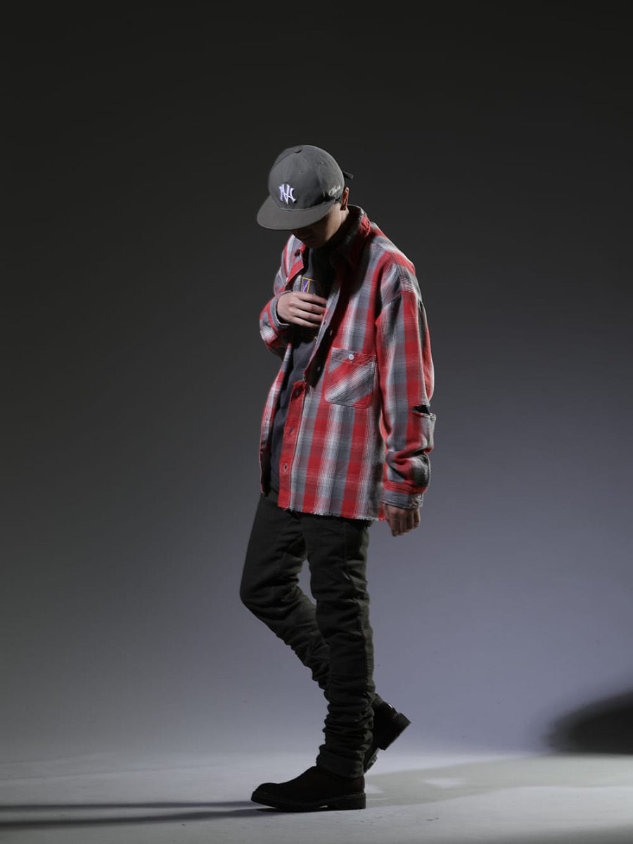 SAINT MICHAEL / NVCLEAR / BORIS BIDJAN SABERI / Guidi 2023SS - Rough style with vintage shirt. - SM-S23-0000-087(SHERMER ACADEMY × ©SAINT M×××××× Frannl Check Shirt) SM-S23-0000-029(EVIL SPILIT Long sleeve T-shirt) NV_002-Vintage-Green(NV LOGO FR ARMY COTTON CAP VINTAGE GREEN) P13-TF-FIF10003-WEHR-GRUN(P13. TF FIF10003 WEHR GRÜN) 796V_N-CV60T(Back Zip Boots Sole Rubber Norwegian Process - Horse Reverse Leather - 796V_N CV60T) - 1-002