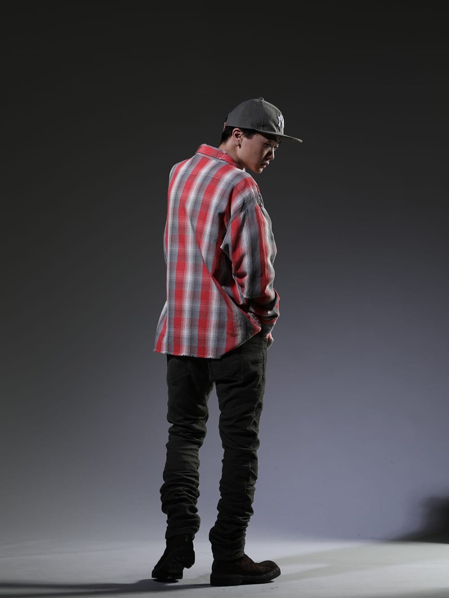 SSZ 23SS CUT CHECK SHIRT M-