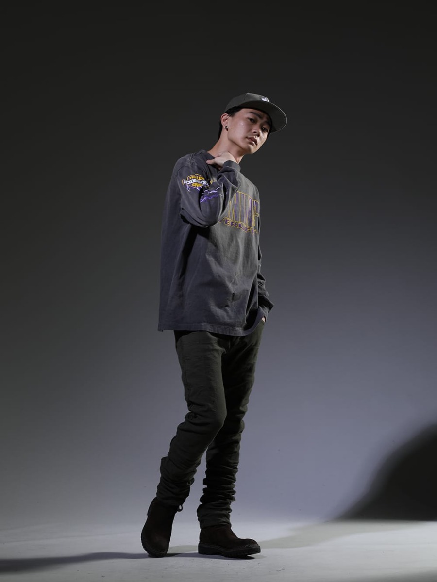 SAINT MICHAEL / NVCLEAR / BORIS BIDJAN SABERI / Guidi 2023SS - Rough style with vintage shirt. - SM-S23-0000-029(EVIL SPILIT Long sleeve T-shirt) NV_002-Vintage-Green(NV LOGO FR ARMY COTTON CAP VINTAGE GREEN) P13-TF-FIF10003-WEHR-GRUN(P13. TF FIF10003 WEHR GRÜN) 796V_N-CV60T(Back Zip Boots Sole Rubber Norwegian Process - Horse Reverse Leather - 796V_N CV60T) - 1-004