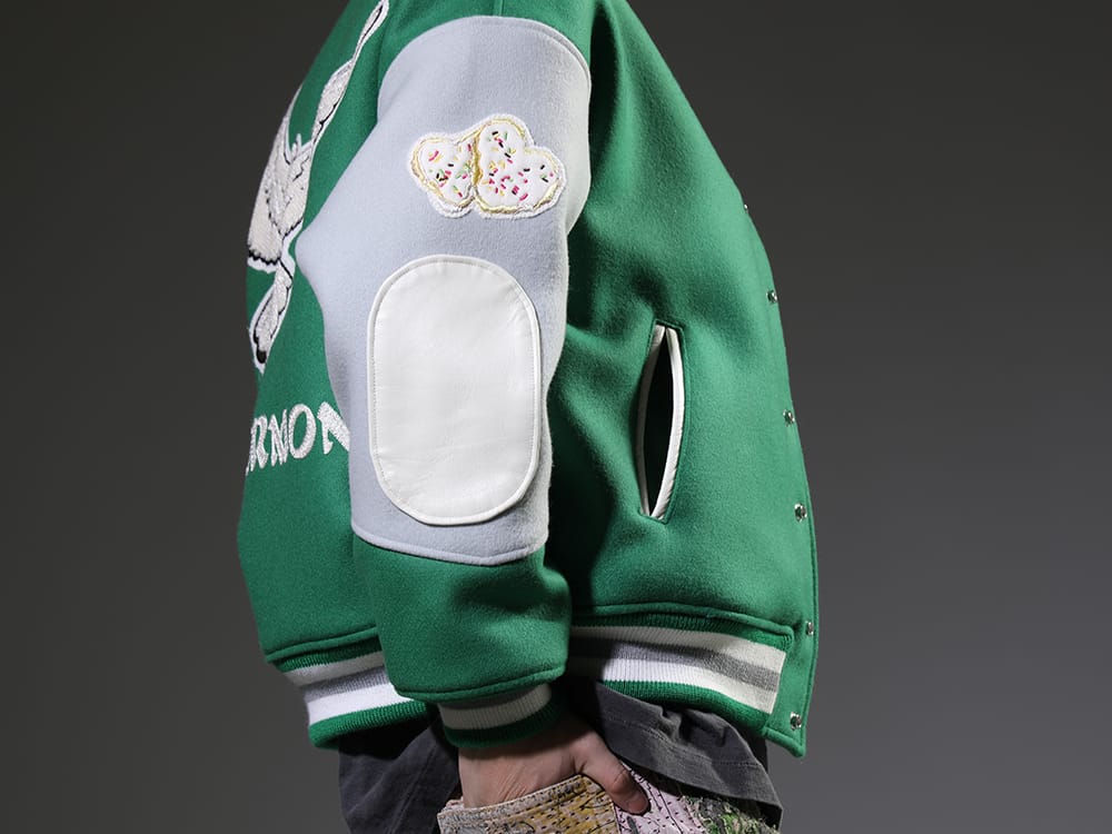 セントマイケル 2023SS - ブランドらしさを全面に感じるアイテム - SM-S23-0000-090(シャーマーアカデミー × セントマイケル バーシティジャケット) - 2-007