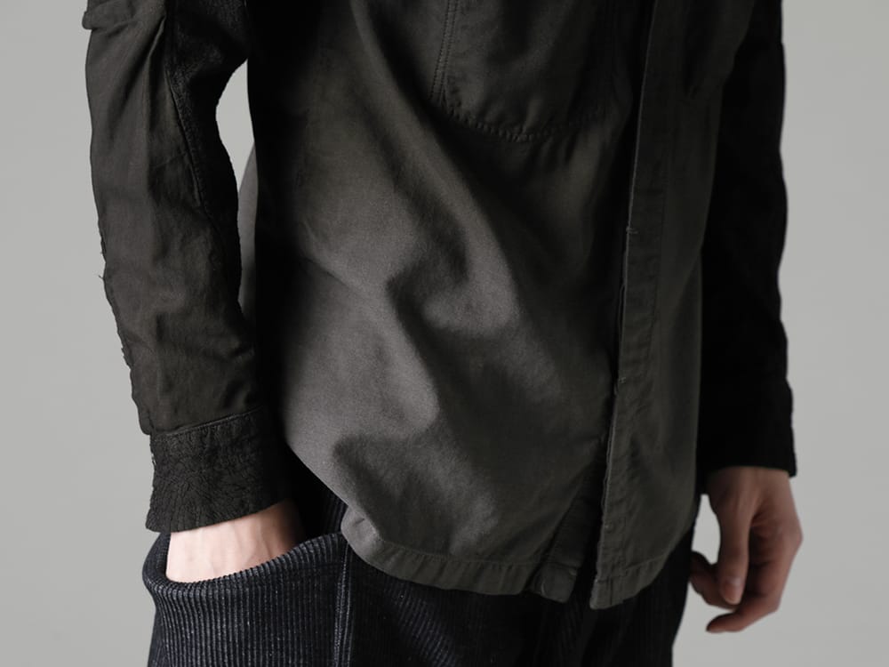 ザ ヴィリジアン 2023SS - 絶妙なグラデーションカラーを取り入れたシャツ - VI-3579-02(刺繍入り クロース グラデーション 染め シャツ) - 2-004