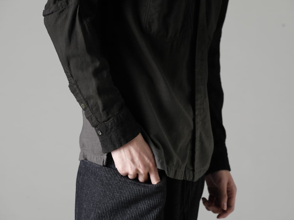 ザ ヴィリジアン 2023SS - 絶妙なグラデーションカラーを取り入れたシャツ - VI-3579-02(刺繍入り クロース グラデーション 染め シャツ) - 2-006