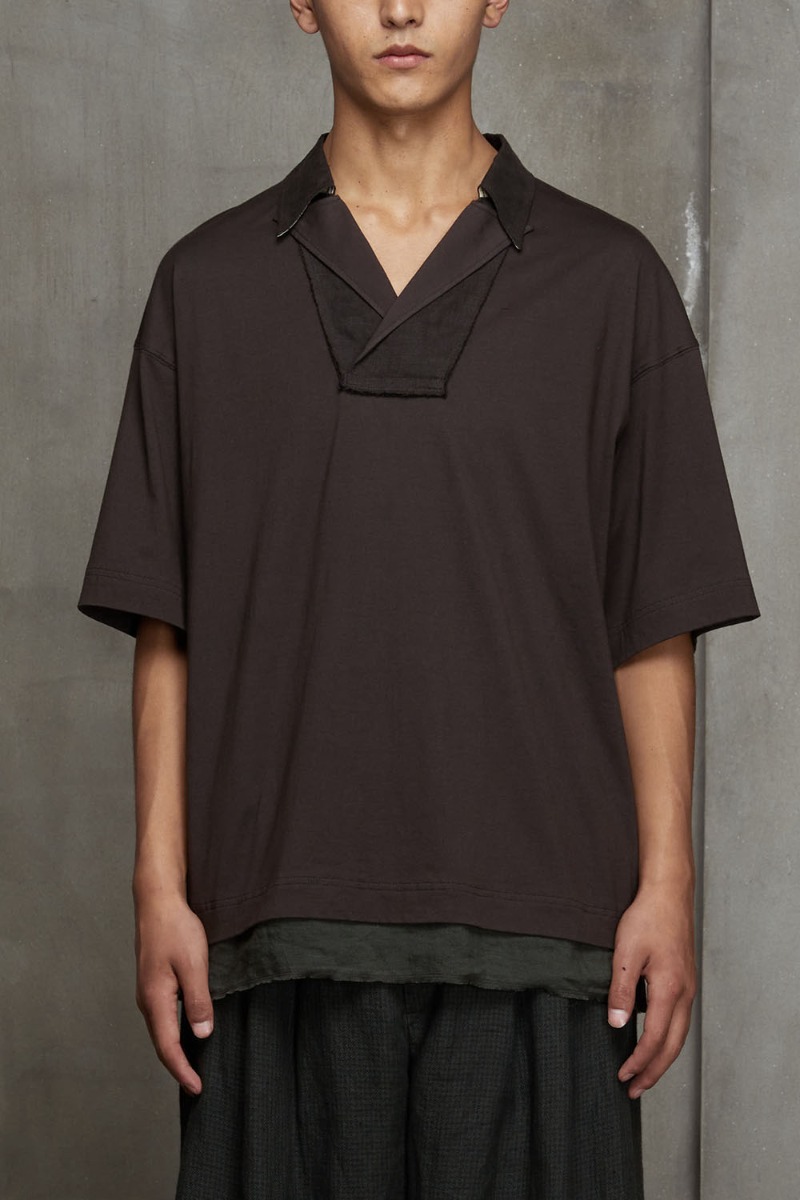 ZIGGY CHEN(ジギー チェン) 23SS(春夏) カラード シャツ 6-001