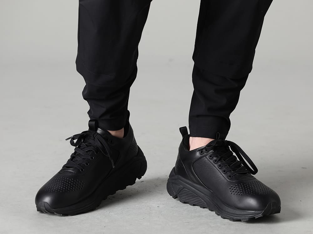 ACRONYM / SUNCORE 2023SS Bottoms with plenty of the brand's character - P23Q-DS(Wide Drawcord Trousers) SCV186C016 Black(Night Run light Black) - 3-007