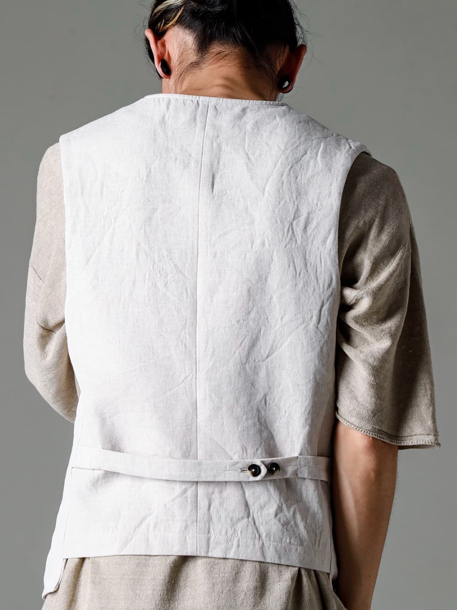 forme d'expression 23SS UG063-F50S waist coat 1-005