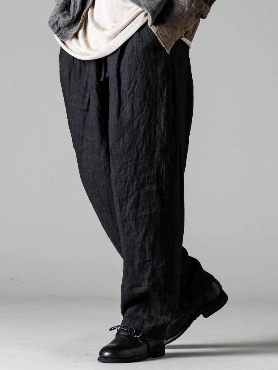 forme d'expression 23SS HP033-GBMB 2 Tucked sarouel pants 2-004