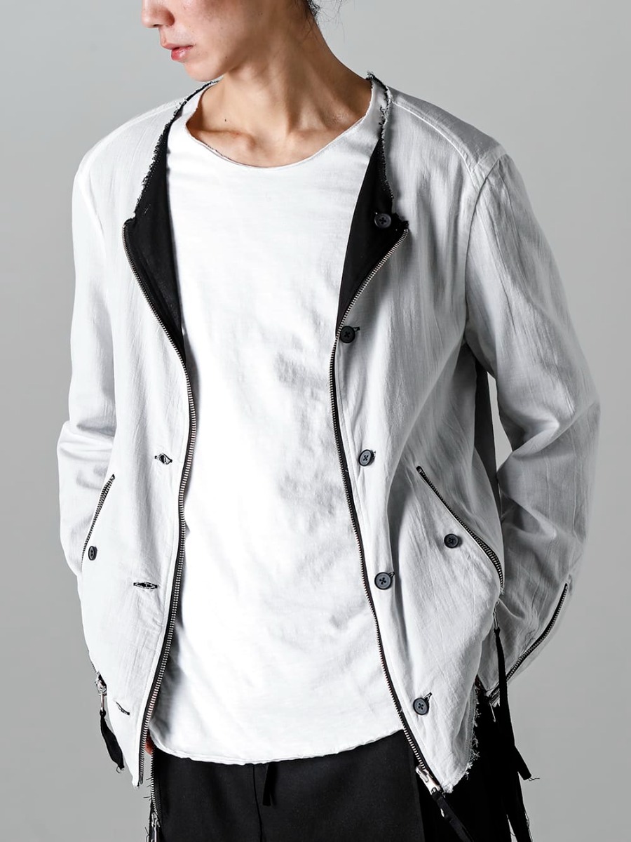 ASKYY - 2023SS N5 - Contrast Reversible Bomber Jacket 1-004