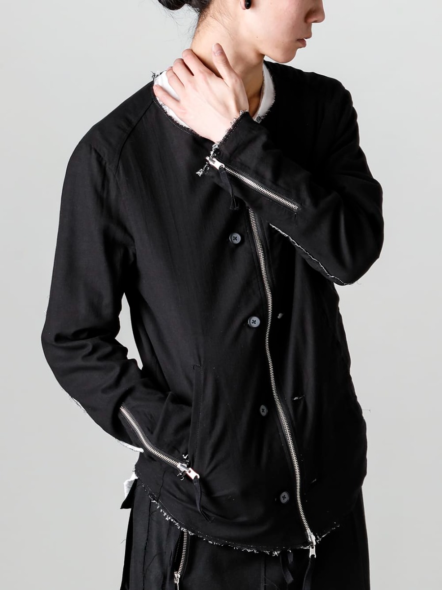 ASKYY - 2023SS N5 - Contrast Reversible Bomber Jacket 1-006