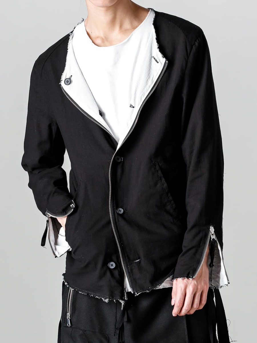 ASKYY - 2023SS N5 - Contrast Reversible Bomber Jacket 1-008
