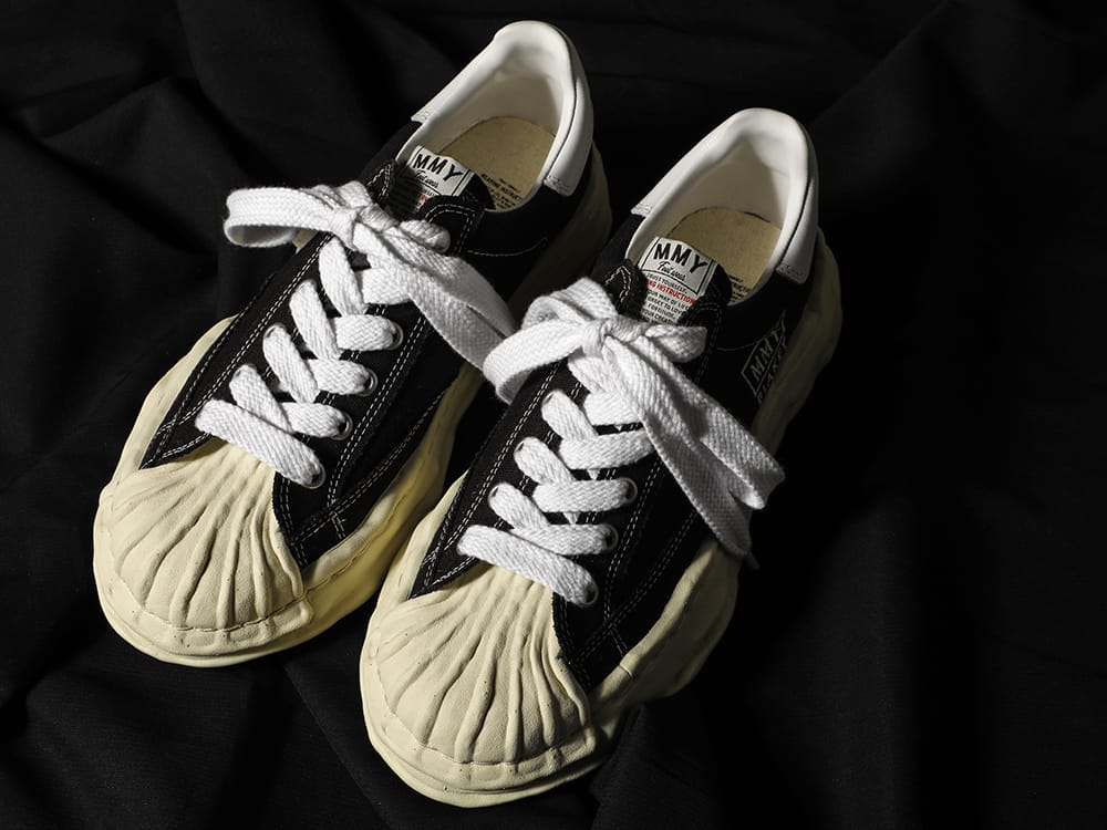 Maison MIHARAYASUHIRO - 2023SS A09FW732 - BLAKEY - Original sole canvas Low-Top sneakers Vintage like Sole 2-001