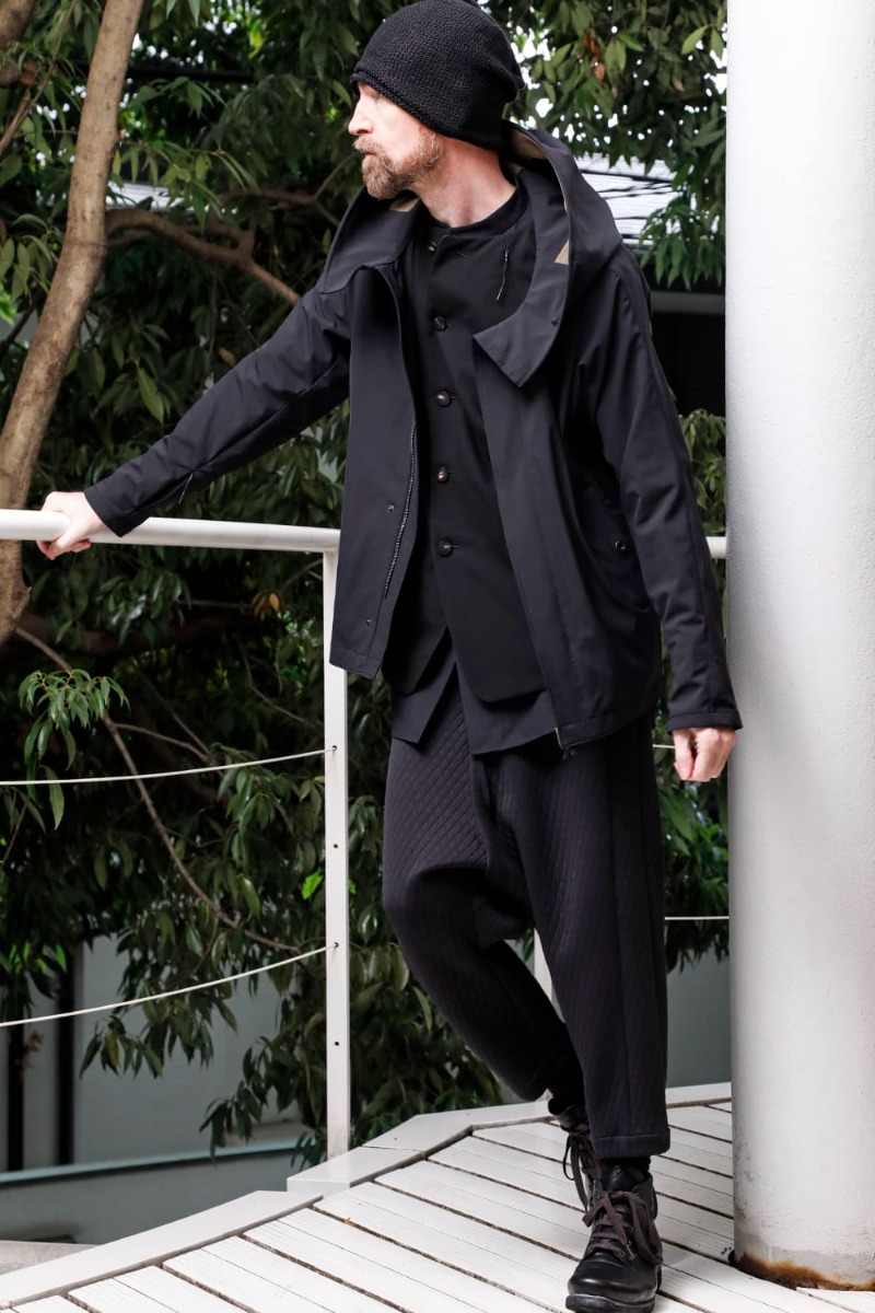 DEVOA 23SS Hooded Jacket Schoeller-Dynamic 1-004