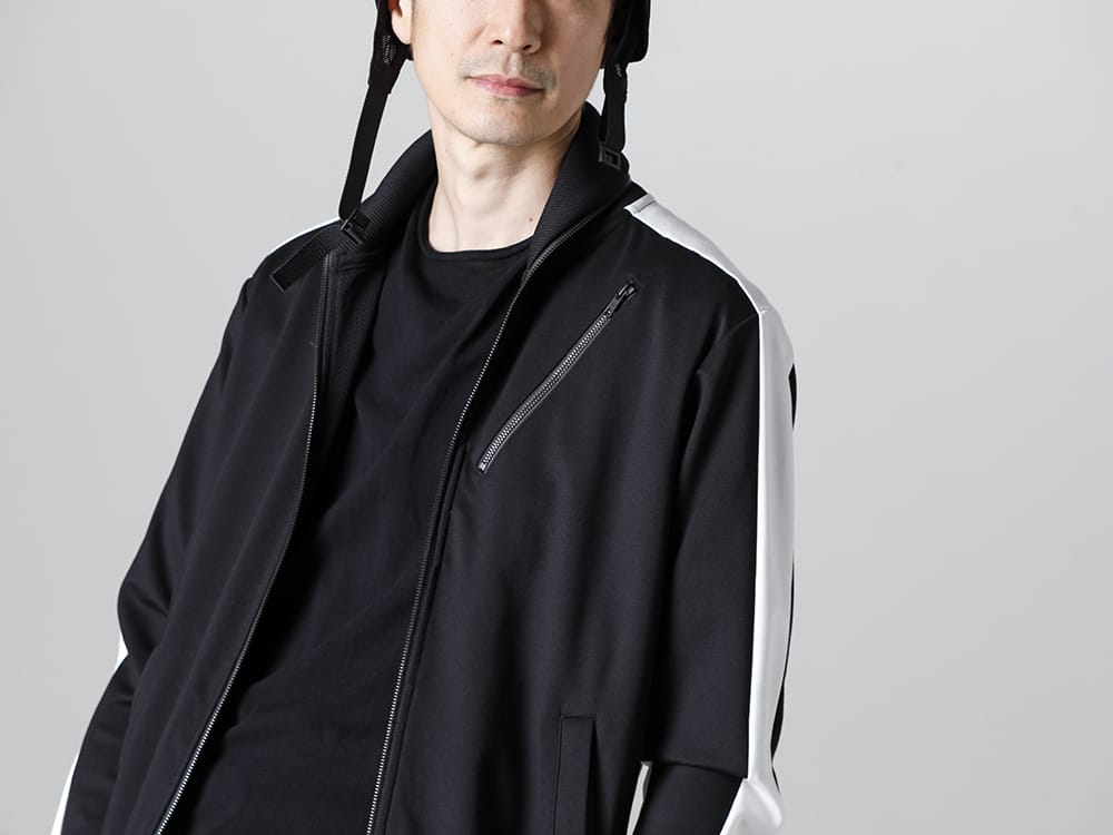 RIPVANWINKLE 2023SS Selecting comfortable knit T-shirt underneath jersey  - RW-526 - Line Track Jersey - RW-527 - Knit T  2-003