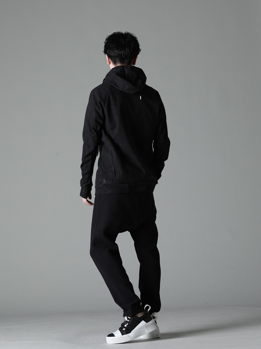 Boris Bidjan Saberi 23SS Unique and technical styling - ZIPPER4.1 - TS-ONE-PIECE.-RF-F035 - P3-F1602B - BAMBA2.1-LEATHER-WHITE-SOLE 1-005