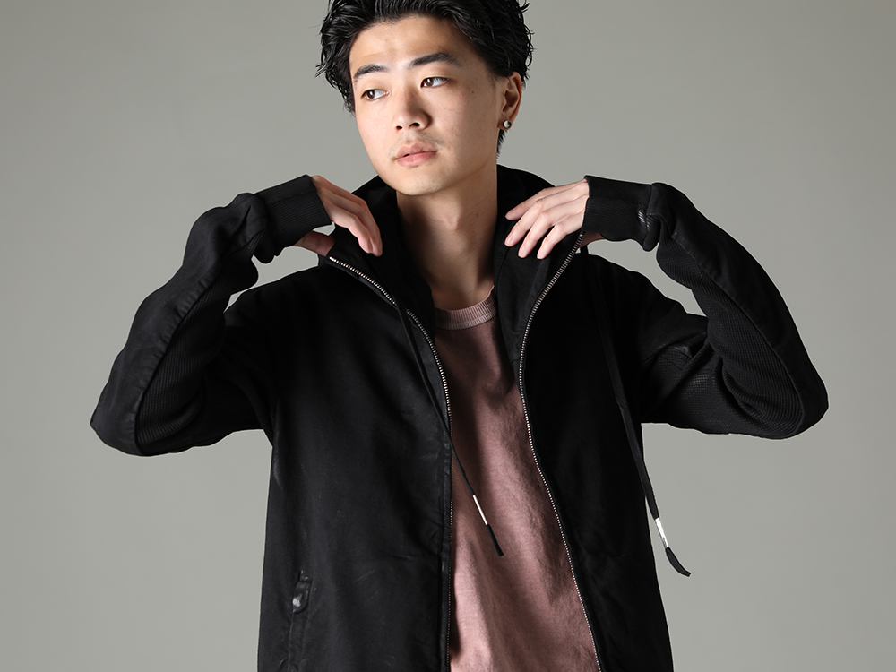 Boris Bidjan Saberi 23SS A tasteful, vintage-like coating  - ZIPPER4.1 - TS-ONE-PIECE.-RF-F035 2-004