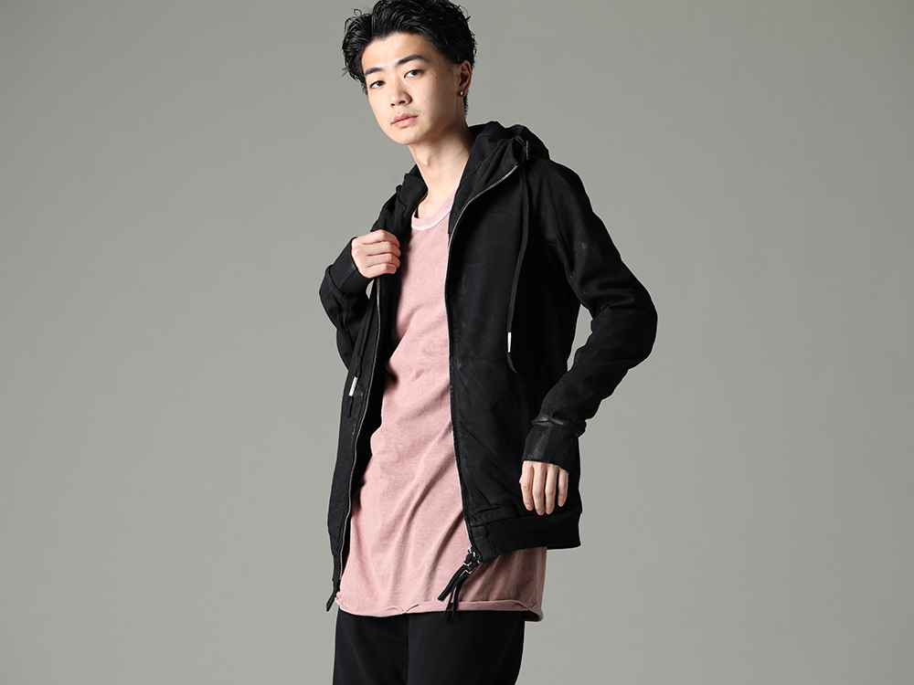 Boris Bidjan Saberi 23SS A tasteful, vintage-like coating  - ZIPPER4.1 - TS-ONE-PIECE.-RF-F035 2-005