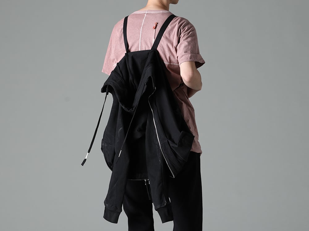 Boris Bidjan Saberi 23SS A tasteful, vintage-like coating  - ZIPPER4.1 - TS-ONE-PIECE.-RF-F035 2-008