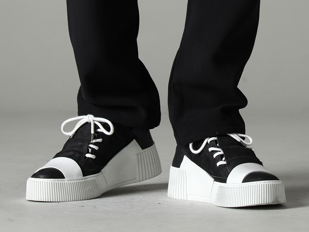 Boris Bidjan Saberi 23SS Giving a new interpretation to the brand image - P3-F1602B - BAMBA2.1-LEATHER-WHITE-SOLE 3-005