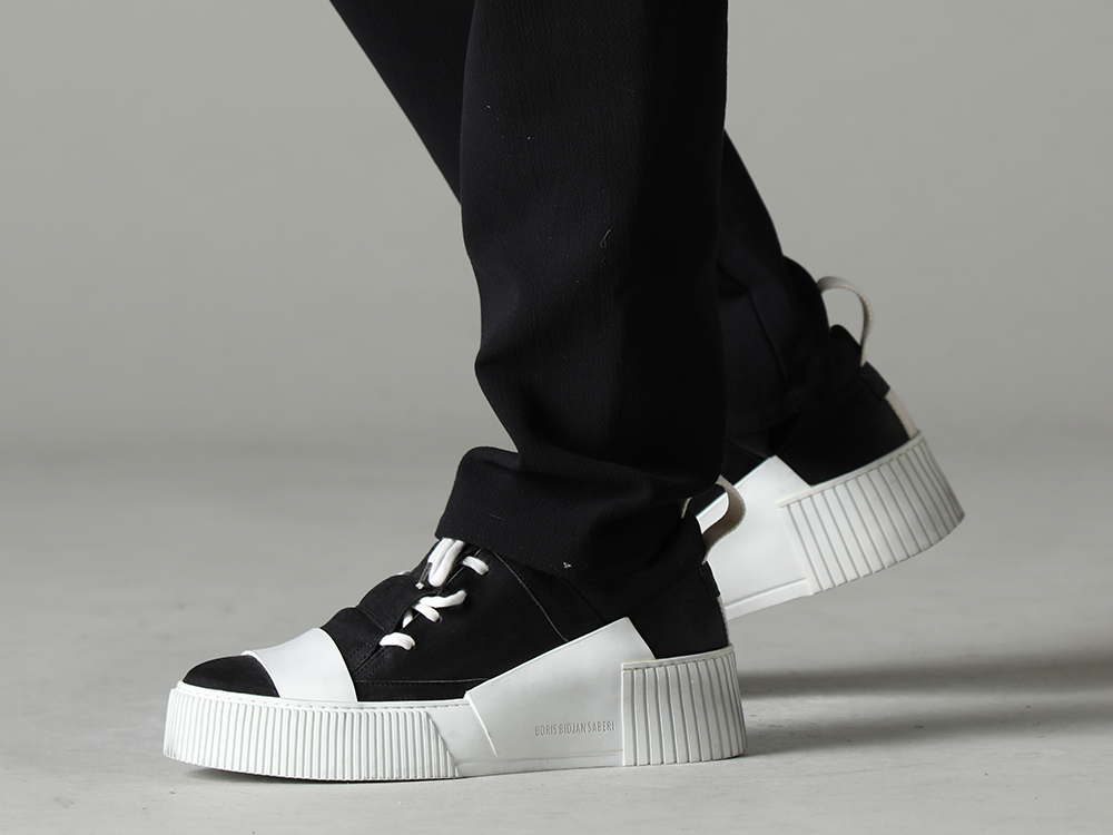 Boris Bidjan Saberi 23SS Giving a new interpretation to the brand image - P3-F1602B - BAMBA2.1-LEATHER-WHITE-SOLE 3-006