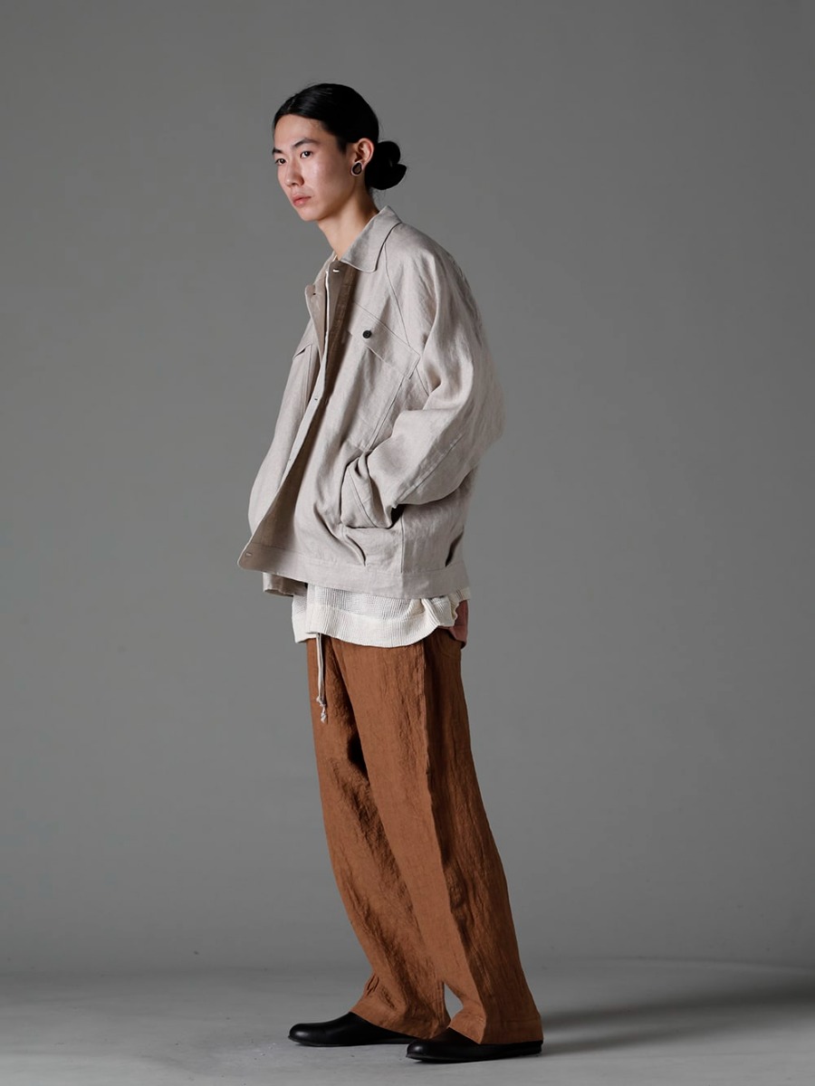 O PROJECT 23SS: Natural-colored Blouson Casual Style - FASCINATE BLOG